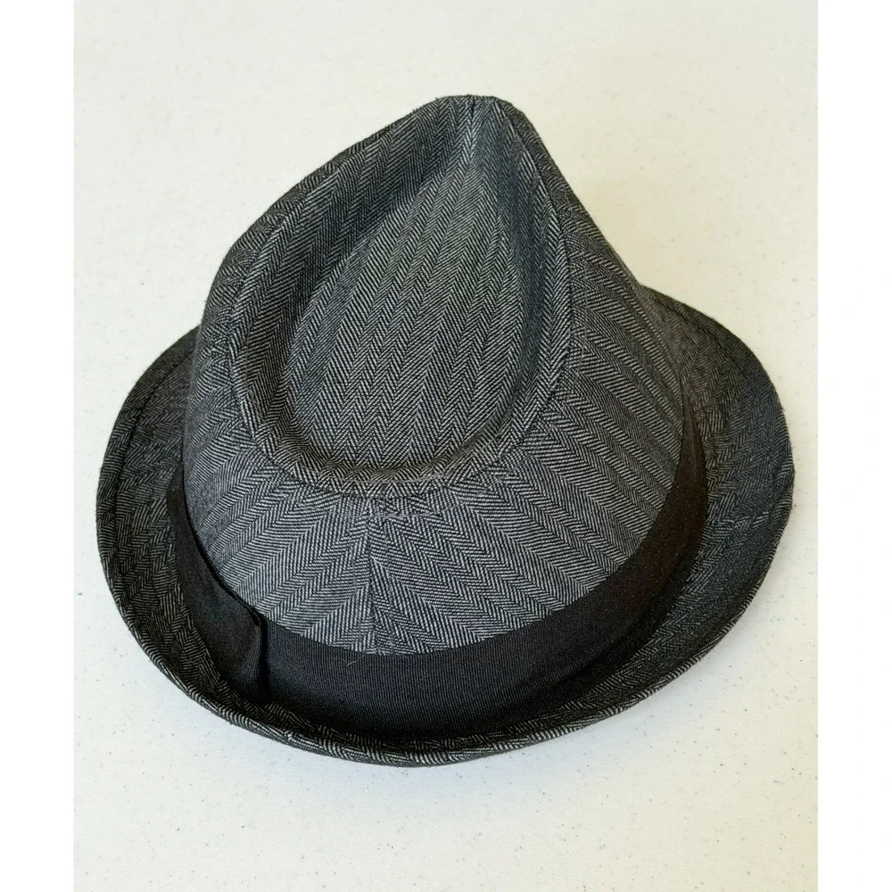 Vintage Stetson Men's Large/X-Large All American Gray Canvas Fedora